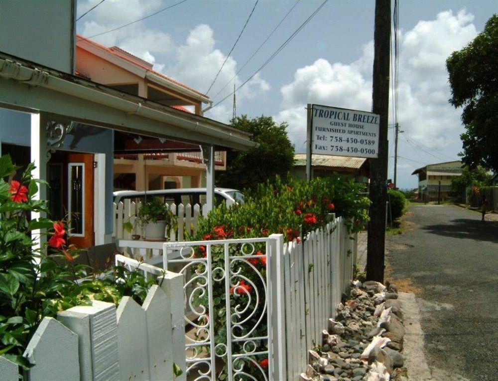 Tropical Breeze Vacation Home And Apartments Gros Islet Eksteriør billede