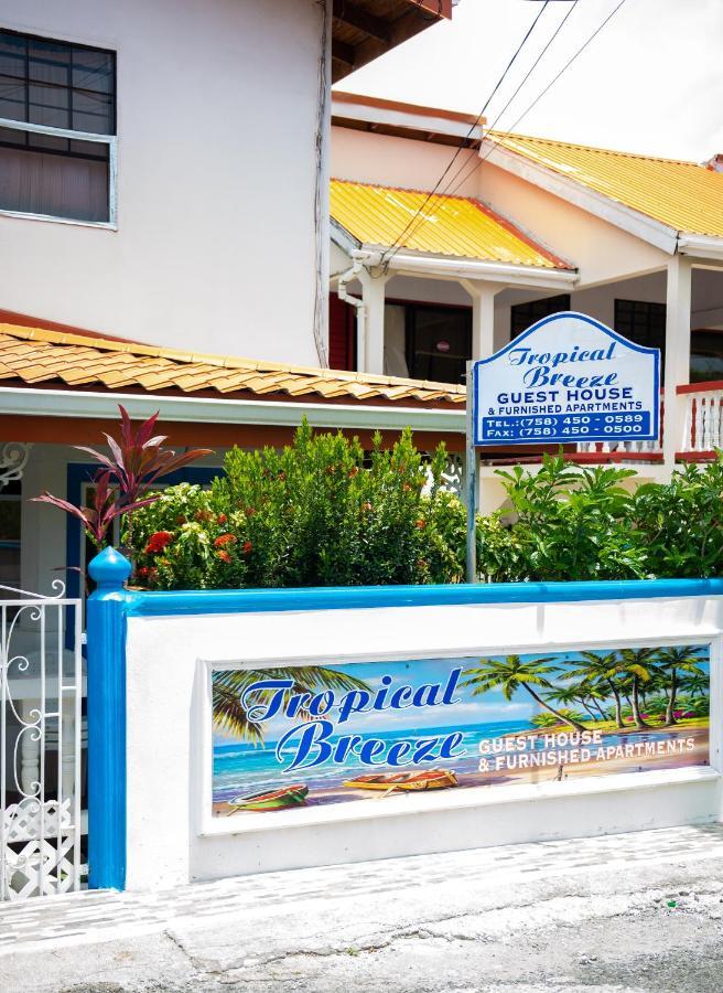 Tropical Breeze Vacation Home And Apartments Gros Islet Eksteriør billede
